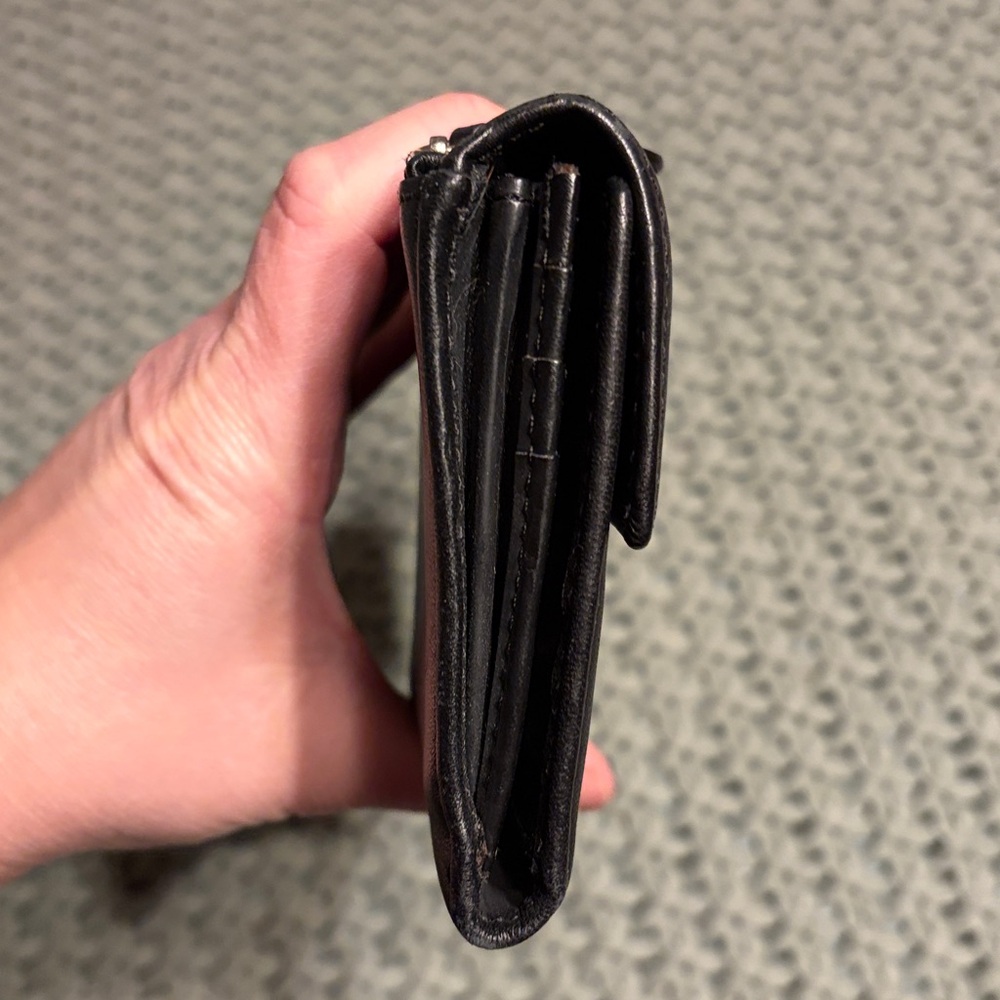 Coach Black Leather wallet - Picture 4 of 9